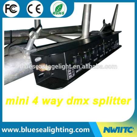 Hook to the truss 4 channels modules dmx512 4CH dmx splitter