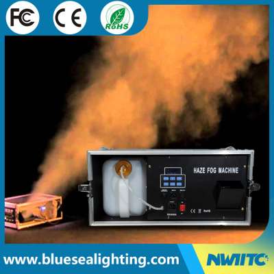 Flight case dmx 1500w fog smoke stage effect haze machine