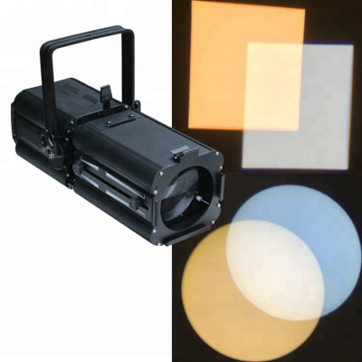 Zoom 180w RGBW 4in1 stage light led theatre profile spot fresnel light