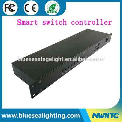 DMX512 RS232 RS485 8 ways of switch output smart switch console